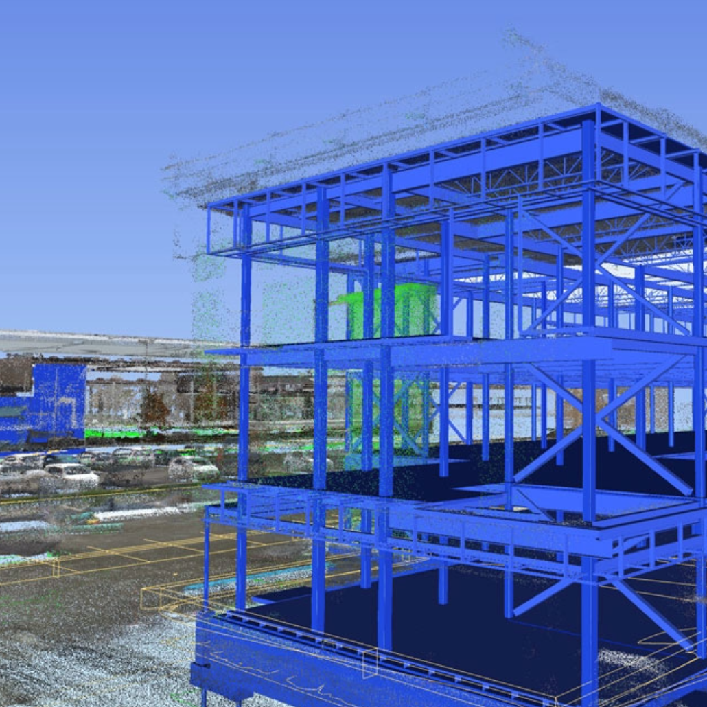 Engineering Volume Modelling Drone Volumetric Measurements & Calculations | BIM building model, 3D ...