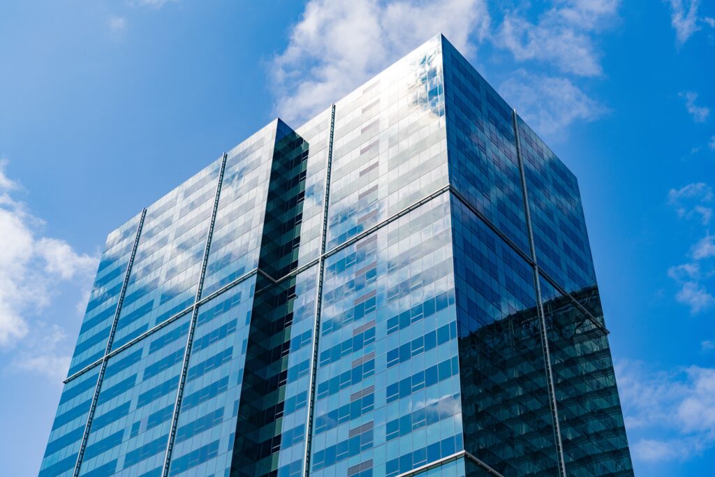 glass,reflective,skyscraper.,city,architecture.,architecture,office,building.,perspective,skyscraper.
